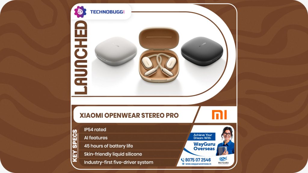 Xiaomi OpenWear Stereo Pro Unveiled Xiaomi OpenWear Stereo Pro Unveiled