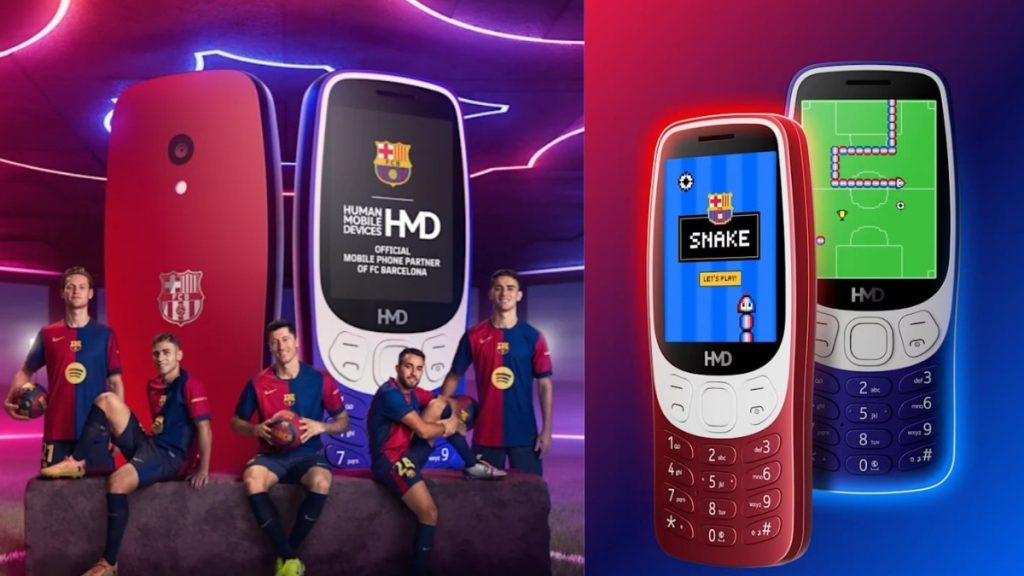 Nokia 3210 FC Barcelona Edition Unveiled