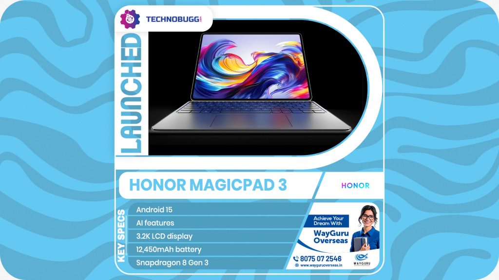 Honor MagicPad 3 Goes Official Honor MagicPad 3 Goes Official