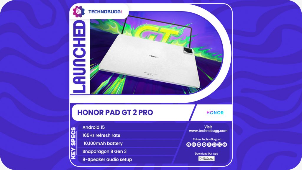 HONOR Pad GT 2 Pro Unveiled HONOR Pad GT 2 Pro Unveiled