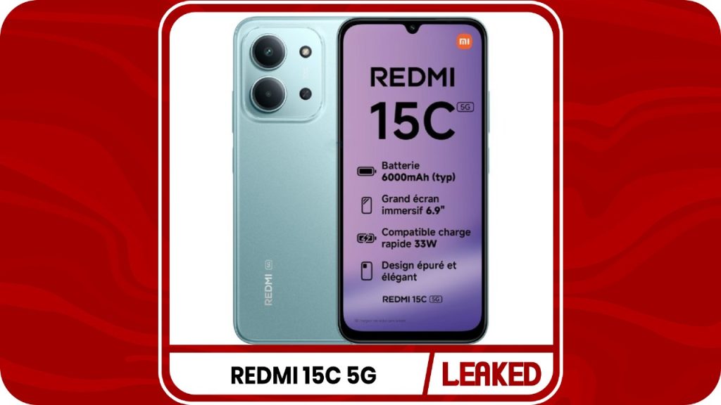 Redmi 15C 5G Full Specifications Surfaced Online