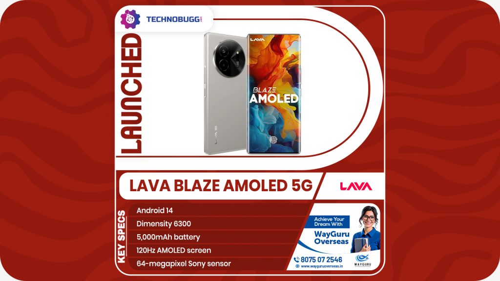 Lava Blaze AMOLED 5G Unveiled