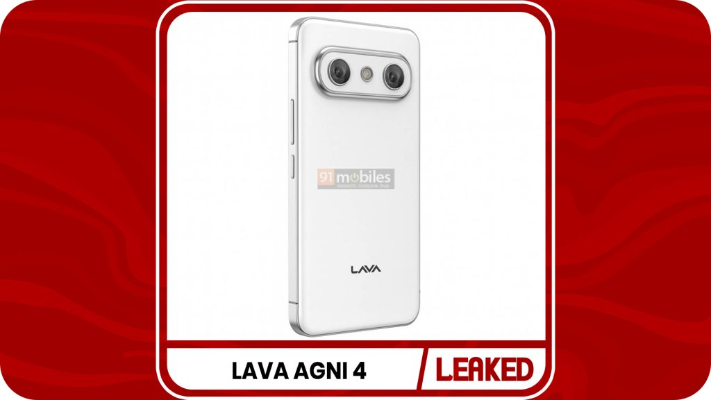 Lava Agni 4 Image Leaked Online
