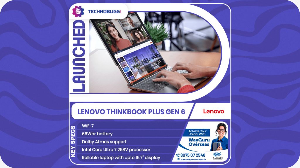First Lenovo Rollable Laptop Launched