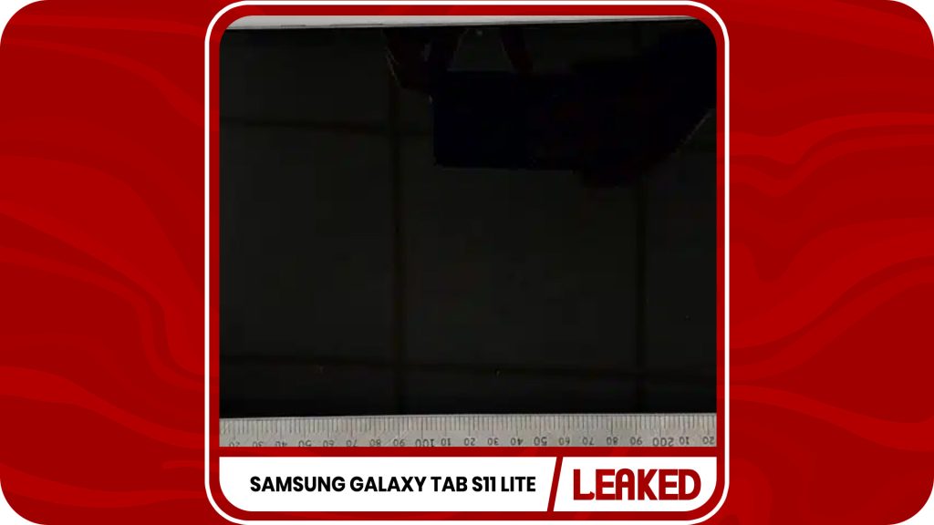 Samsung Galaxy Tab S11 Lite Real Life Image Leaked Online