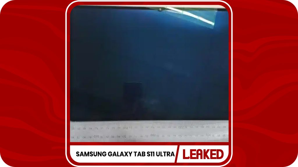 Samsung Galaxy Tab S11 Ultra Live Image Leaked Online