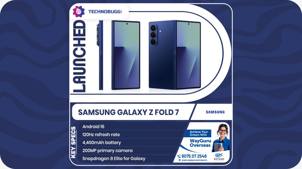 Samsung Galaxy Z Fold 7 Goes Official