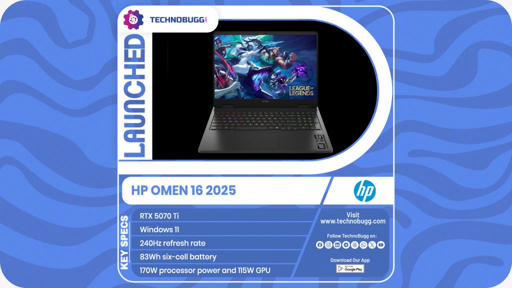 HP OMEN 16 2025 Unveiled HP OMEN 16 2025 Unveiled