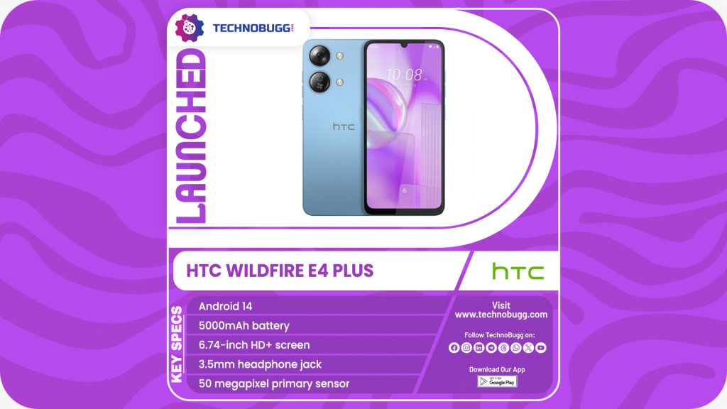 HTC Wildfire E4 Plus Unveiled