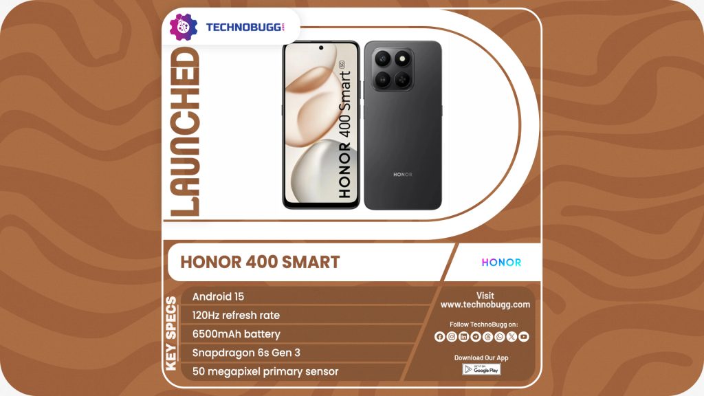 Honor 400 Smart Goes Official Honor 400 Smart Goes Official