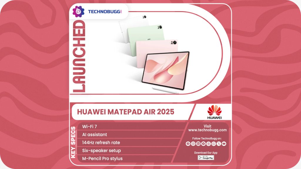 Huawei MatePad Air 2025 Unveiled