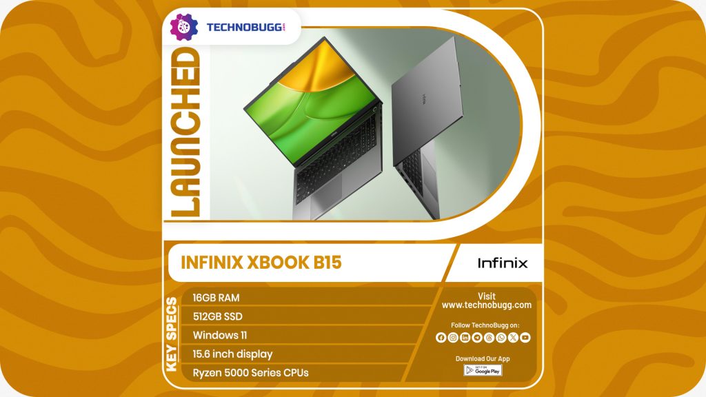 Infinix XBOOK B15 Goes Official