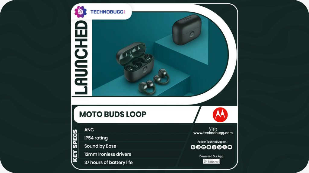 Moto Buds Loop Goes Official In India