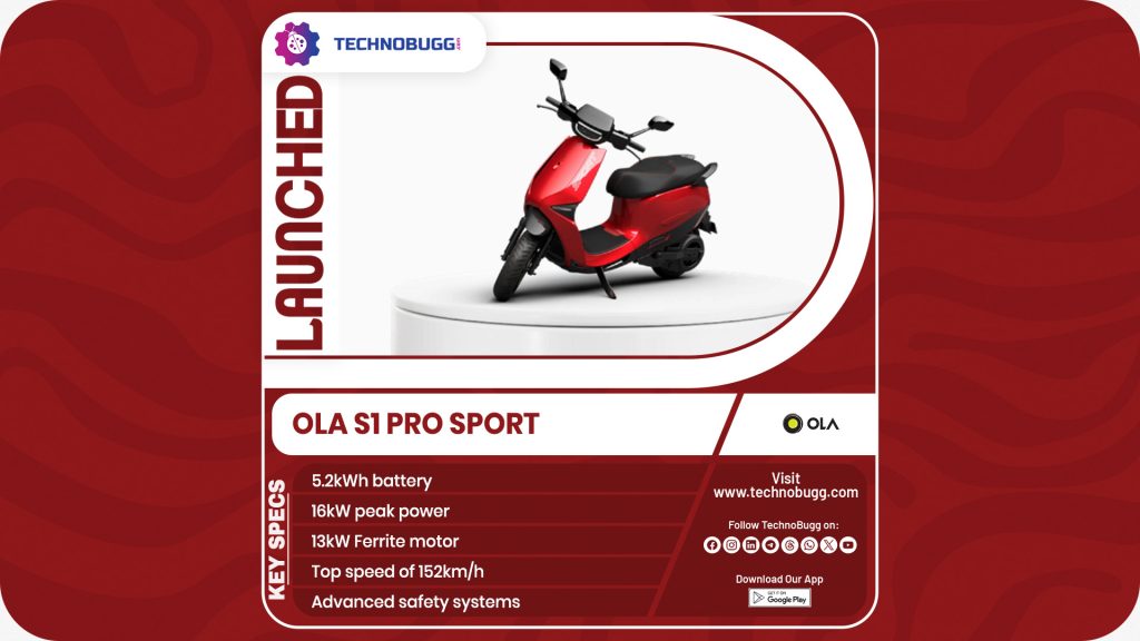 Say Hello To Ola S1 Pro Sport