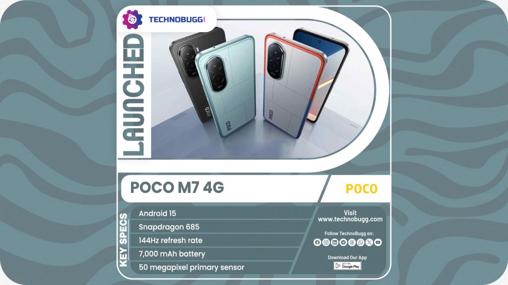 Poco M7 4G Goes Official