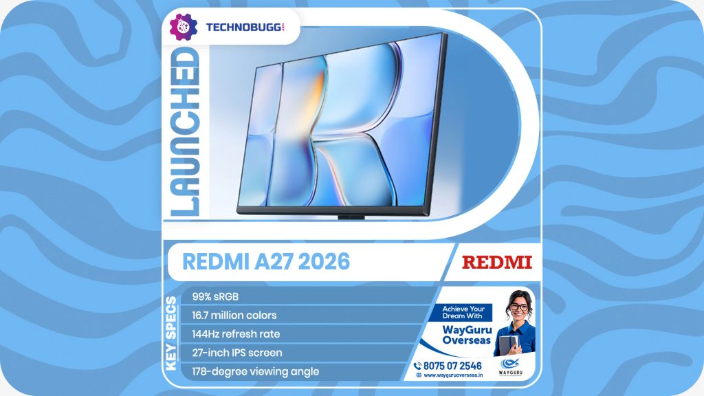 Redmi A27 2026 Unveiled