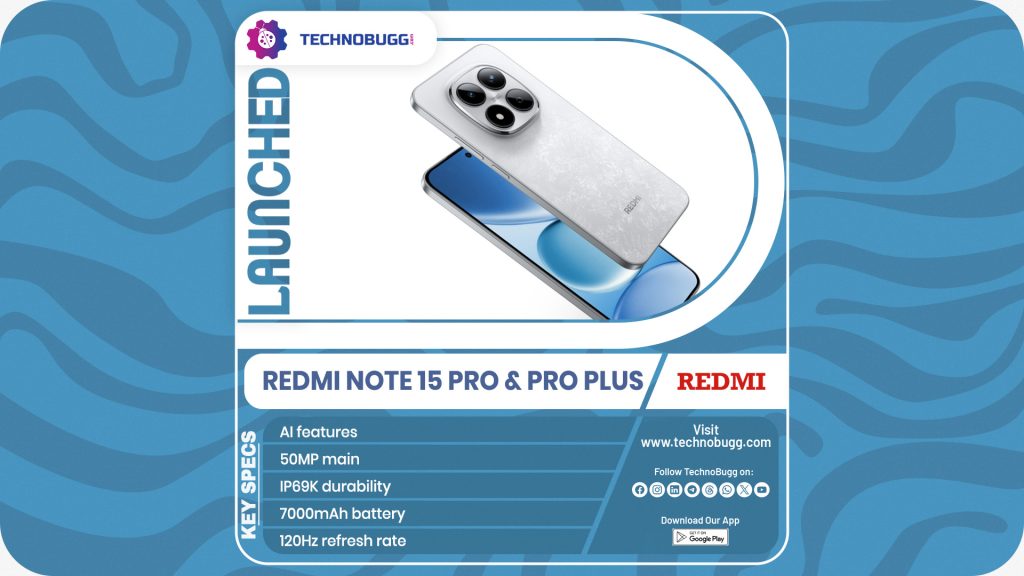 Redmi Note 15 Pro & Pro Plus Unveiled