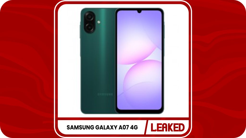 Samsung Galaxy A07 4G Colour Options And Key Specifications Surfaced Online