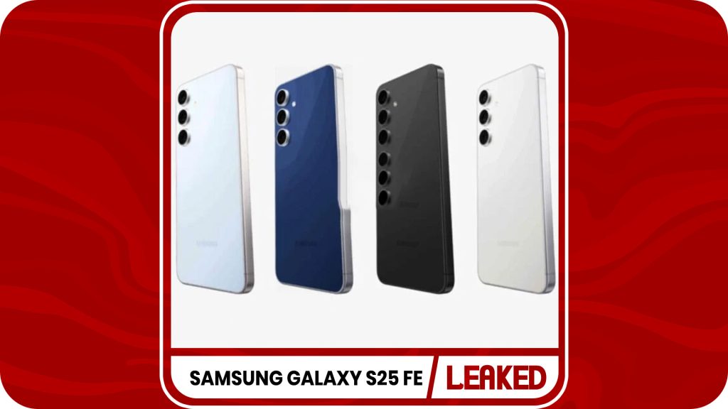 Samsung Galaxy S25 FE Colour Options Leaked Samsung Galaxy S25 FE Colour Options Leaked