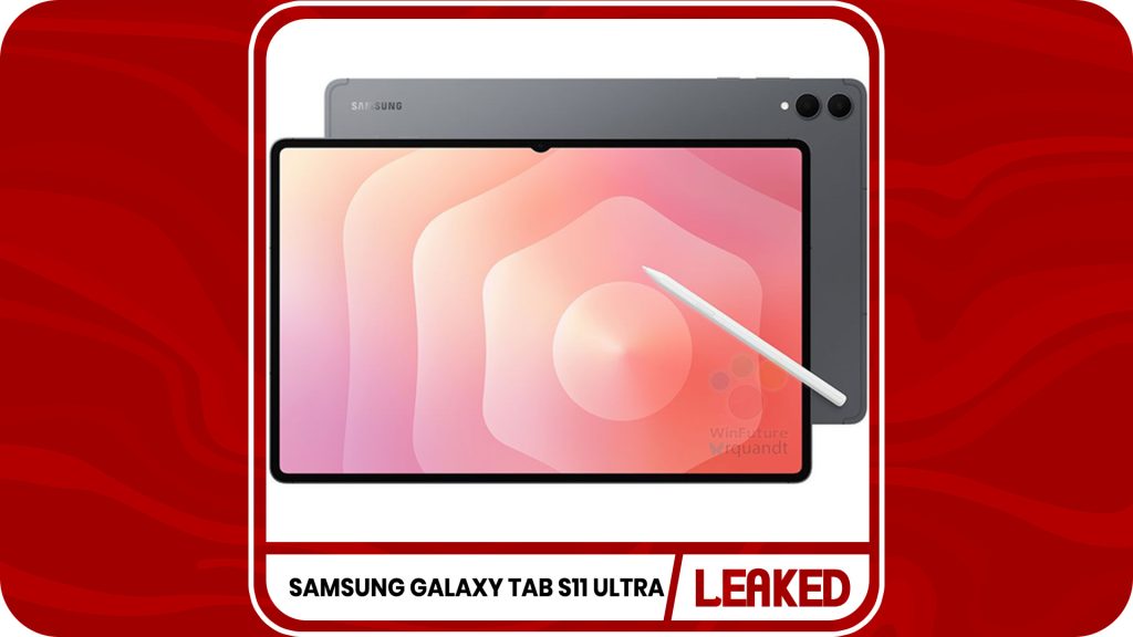 Samsung Galaxy Tab S11 Ultra Render Leaked And Reveals Design