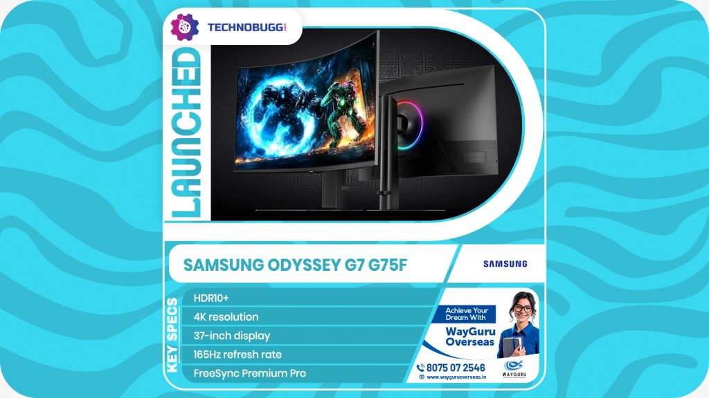 Samsung Odyssey G7 G75F Unveiled Samsung Odyssey G7 G75F Unveiled