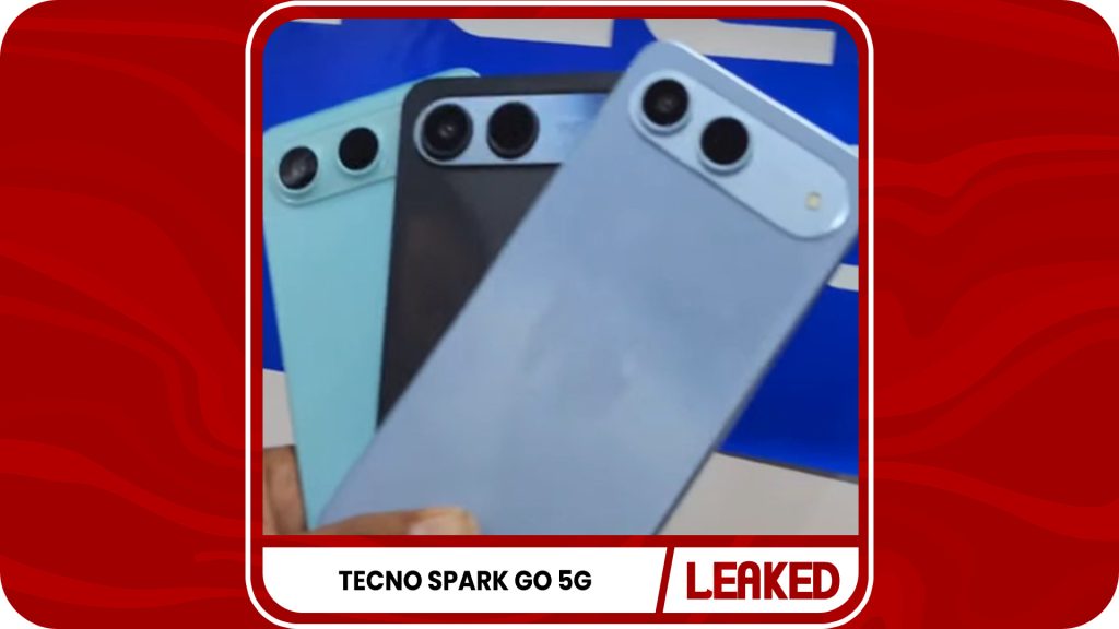 Tecno Spark Go 5G Colour Options Leaked