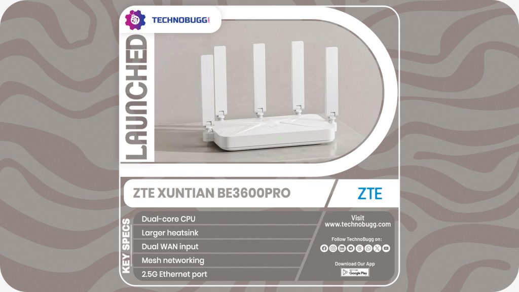 ZTE Wi-Fi 7 Router Launched