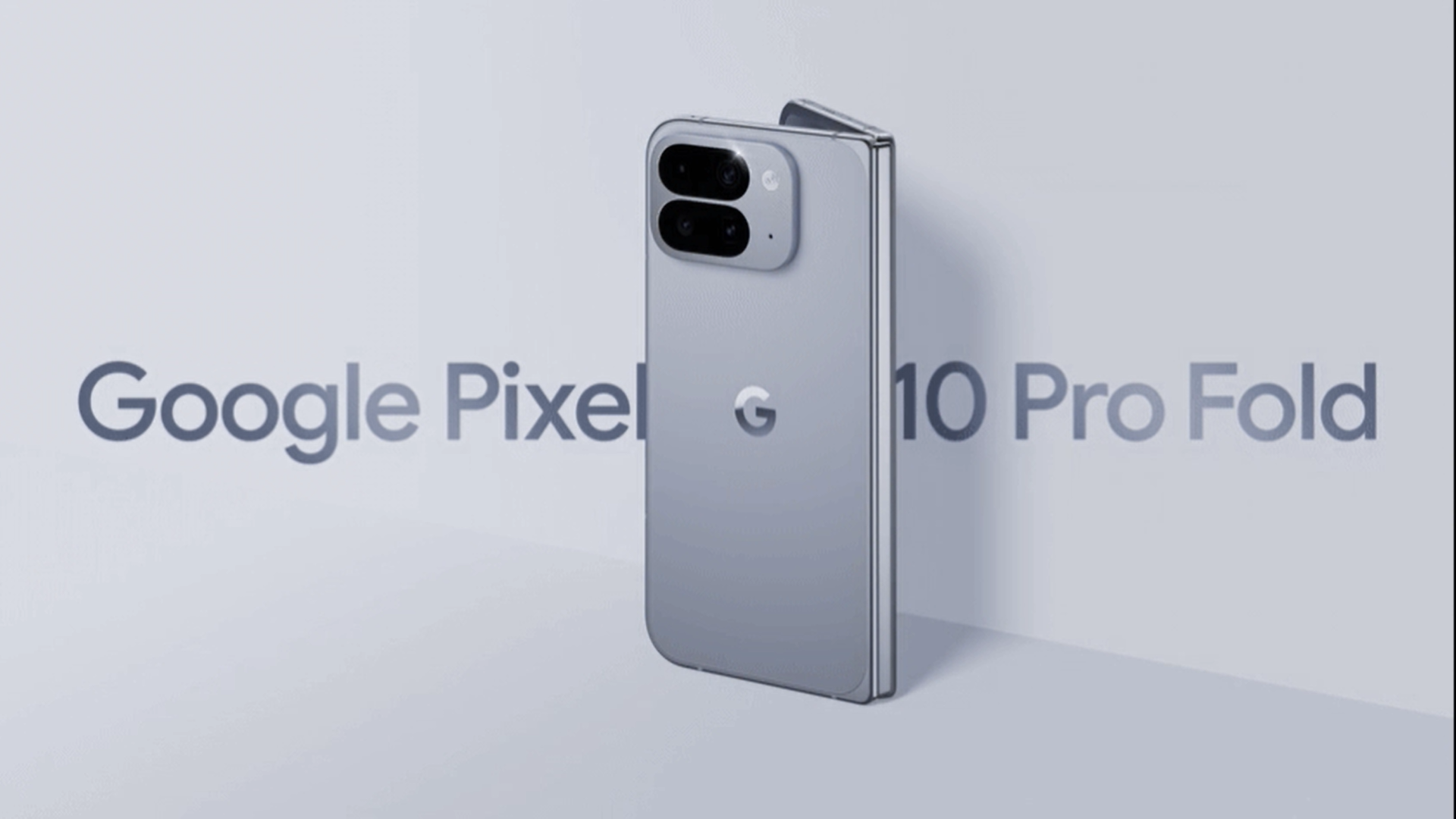 Google Pixel 10 Pro Fold Unveiled