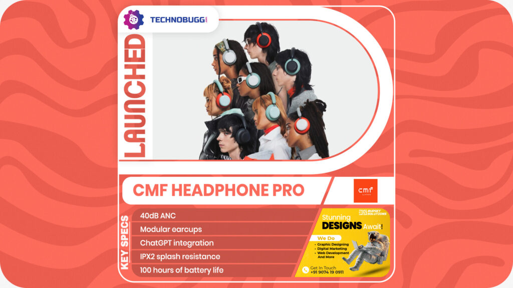 CMF Headphone Pro Unveiled CMF Headphone Pro Unveiled