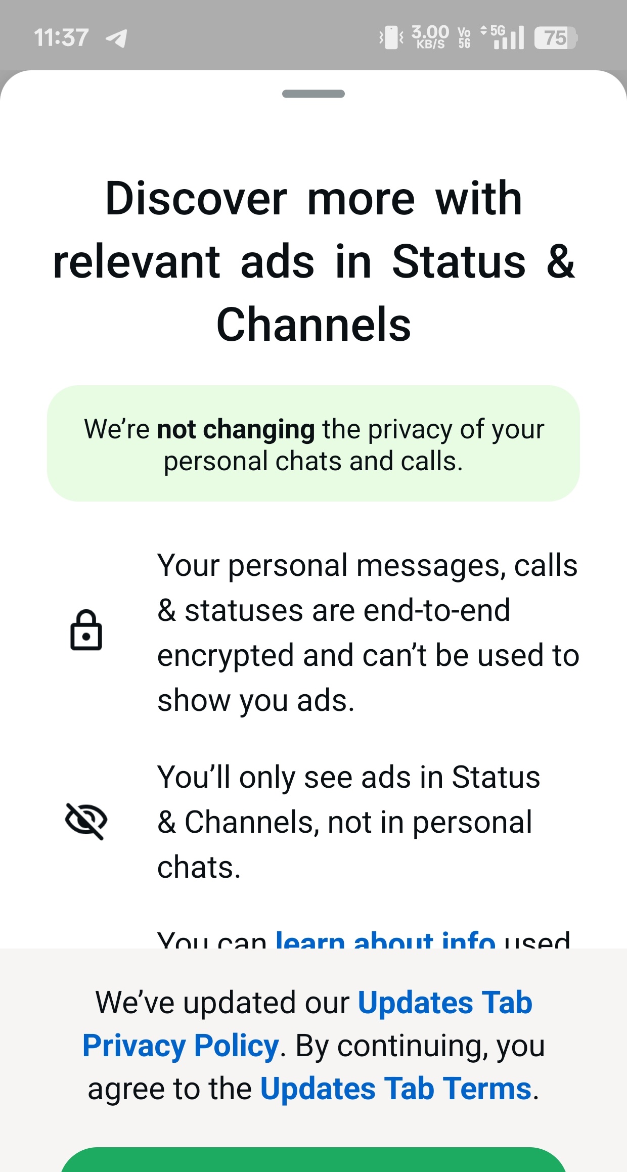 WhatsApp Introduces Advertisements