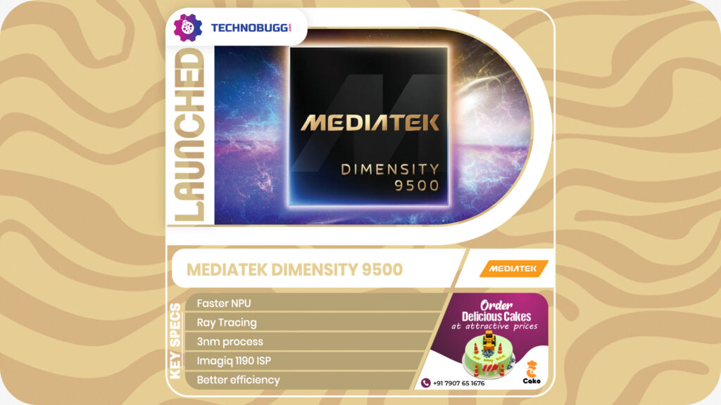 MediaTek Dimensity 9500 Goes Official
