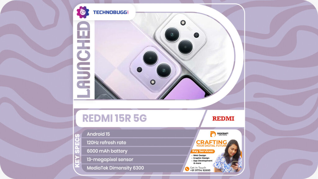 Redmi 15R 5G Goes Official