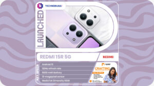 REDMI 15R 5G