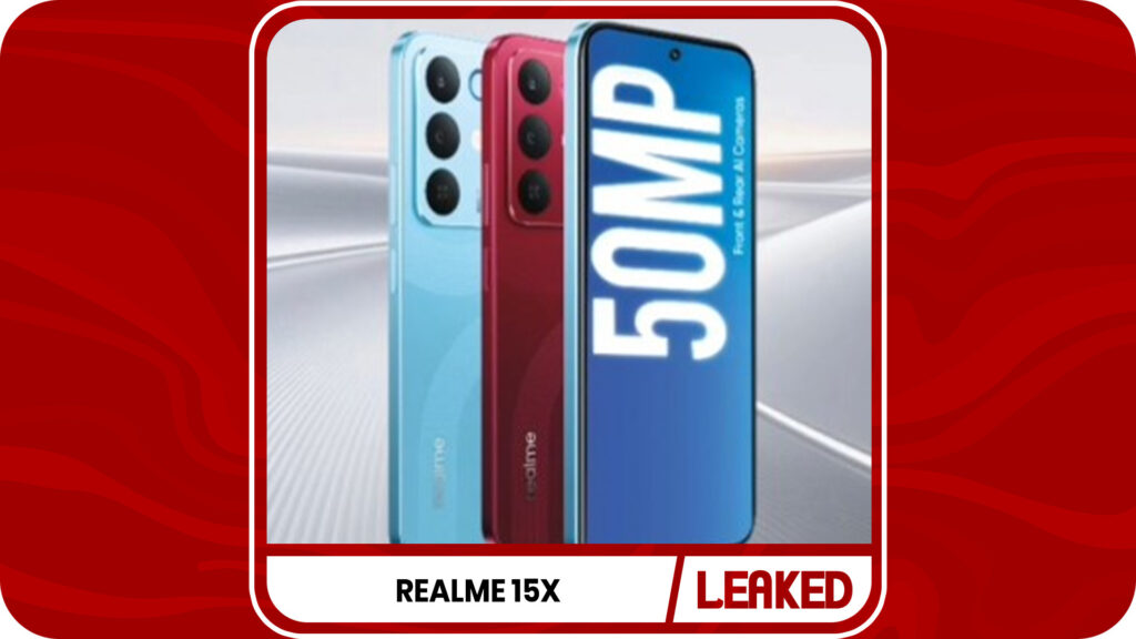 Realme 15x Details Leaked Realme 15x Details Leaked