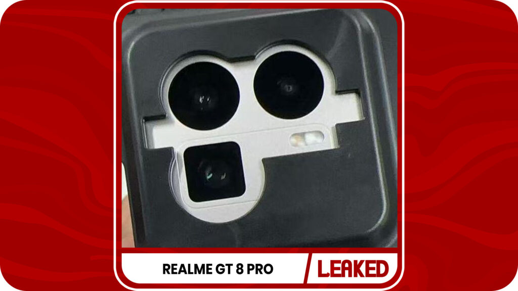 Realme GT 8 Pro Camera Module Design Leaked Realme GT 8 Pro Camera Module Design Leaked