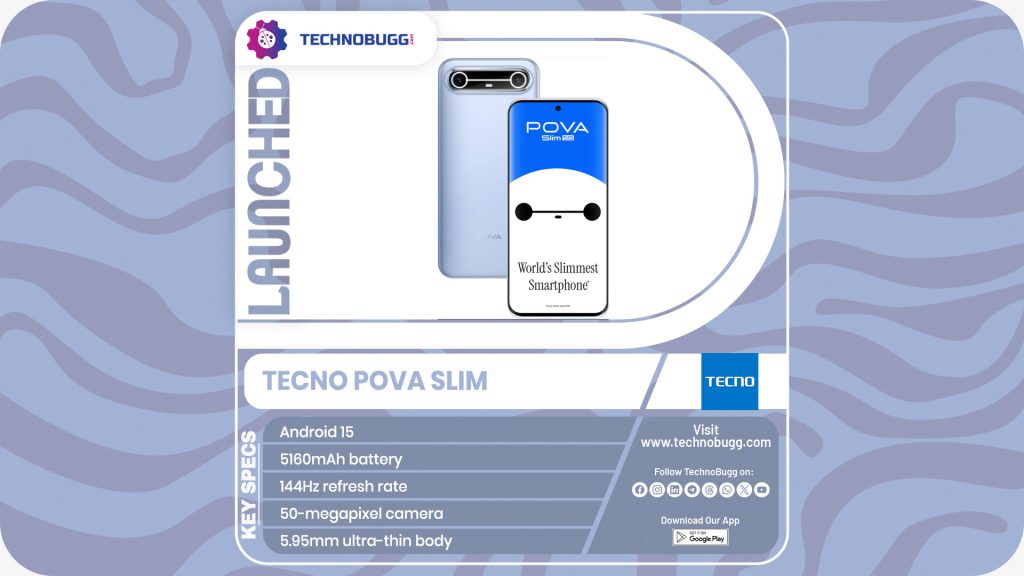 Tecno Pova Slim Goes Official In India