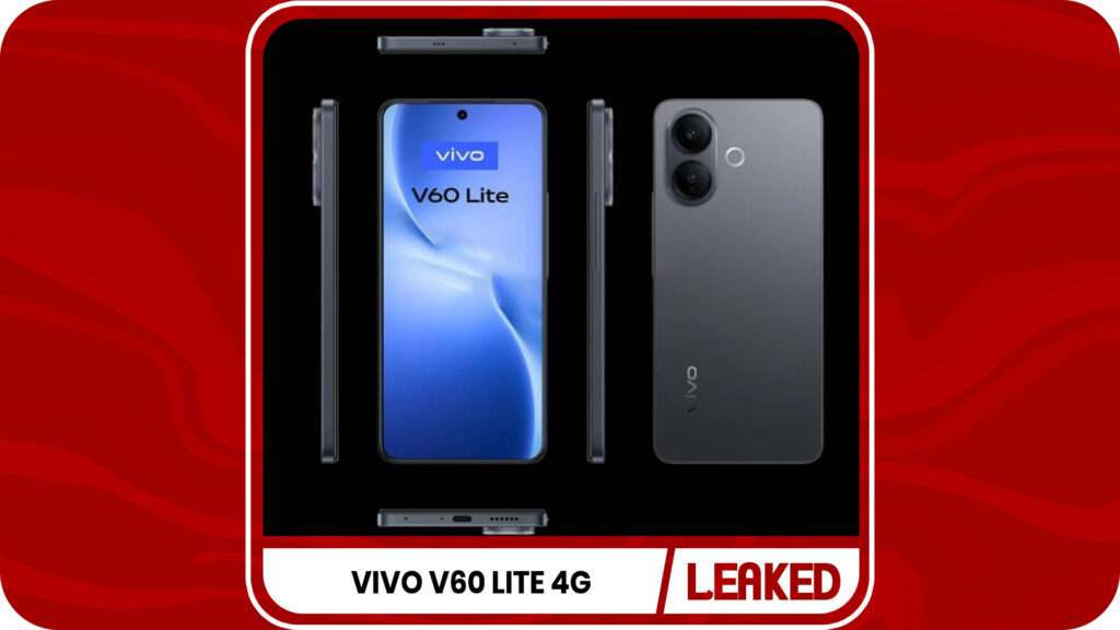 Vivo V60 Lite 4G Specifications & Render Leaked Vivo V60 Lite 4G Specifications & Render Leaked
