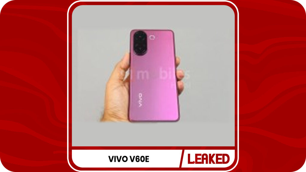 Vivo V60e Full Details Appear Online Vivo V60e Full Details Appear Online