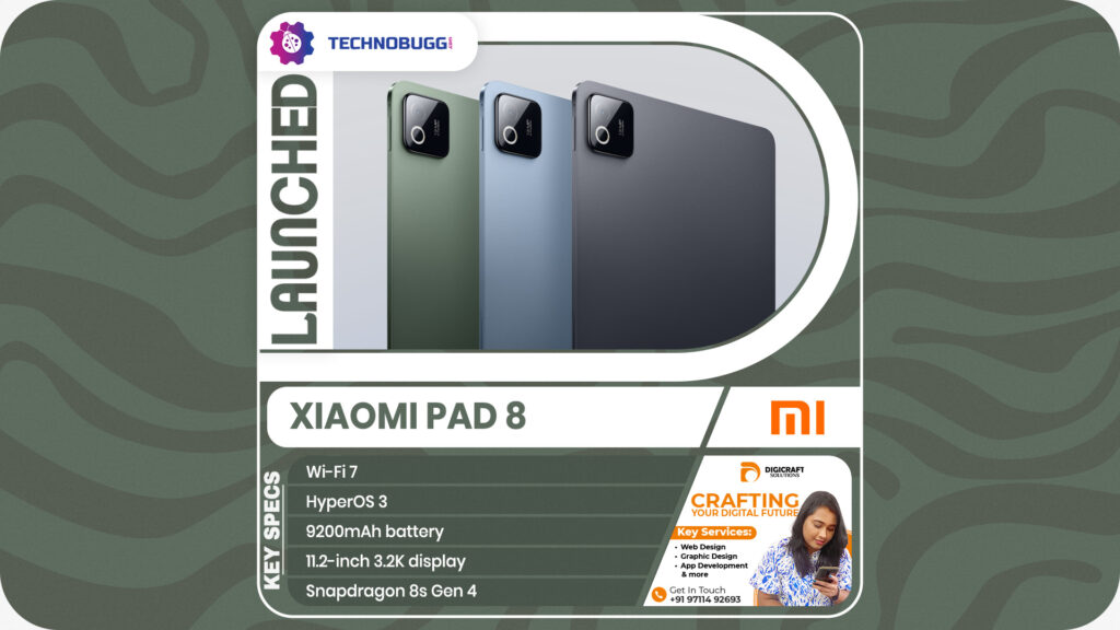 Xiaomi Pad 8 Unveiled Xiaomi Pad 8 Unveiled