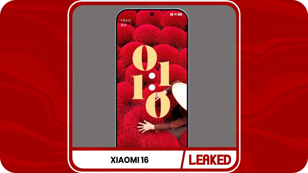 Xiaomi 16 Render Leaked