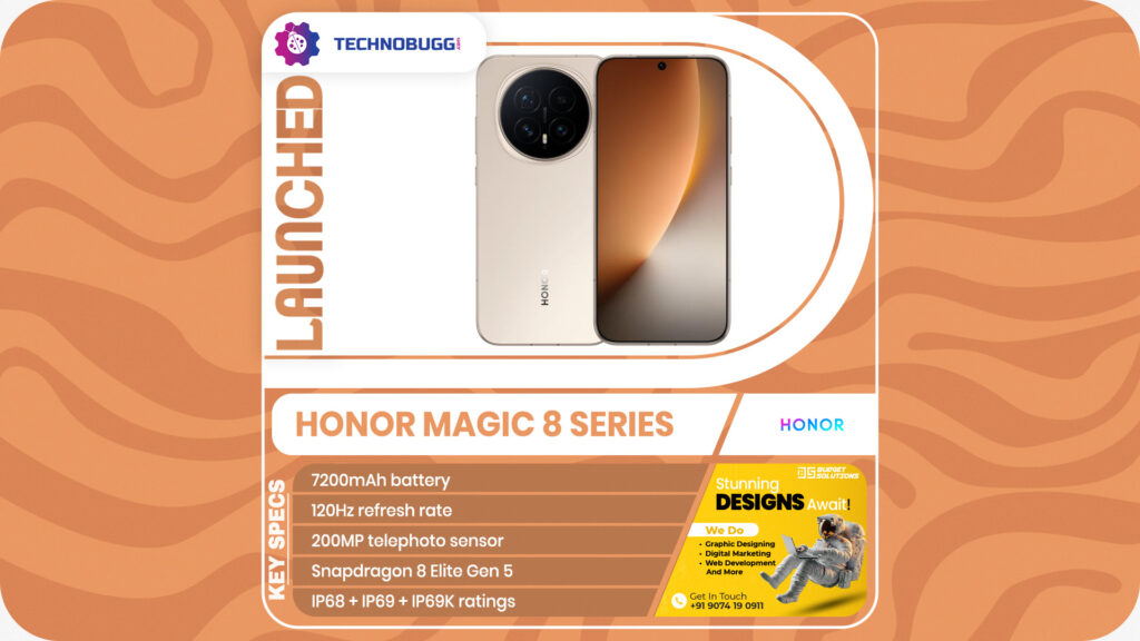 Honor Magic 8 Series Goes Official Honor Magic 8 Series Goes Official