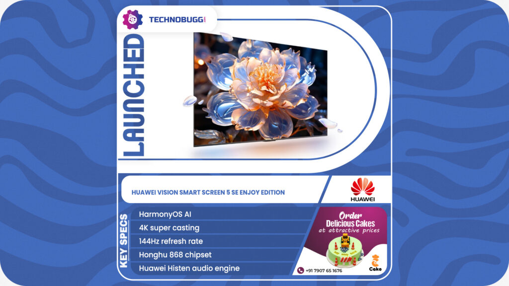 Huawei Vision Smart Screen 5 SE Enjoy Edition Goes Official