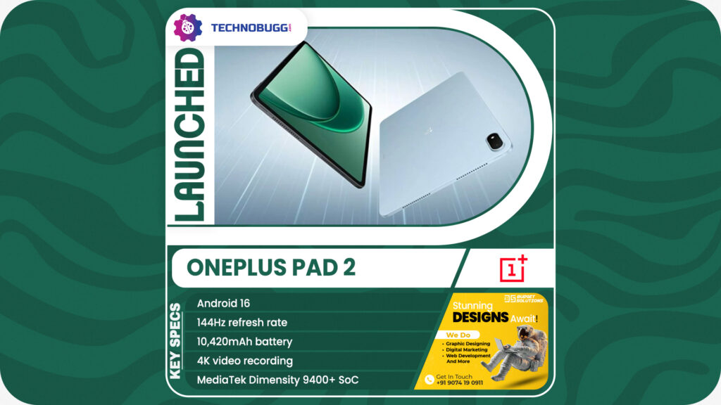 OnePlus Pad 2 Unveiled