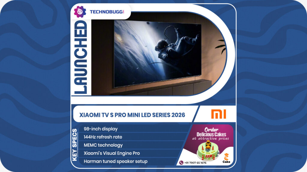 Xiaomi TV S Pro Mini LED Series 2026 Launched
