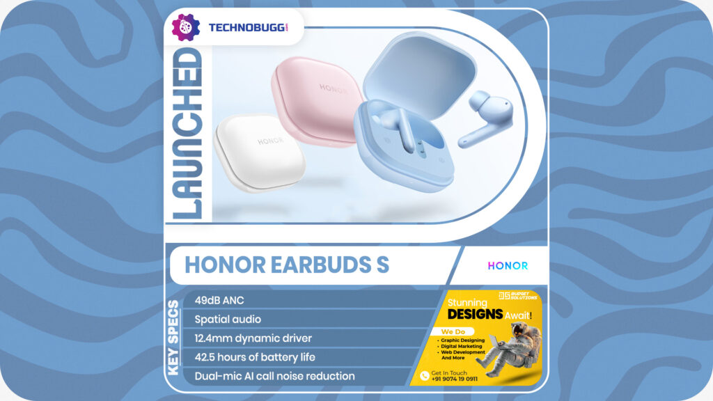 Honor Earbuds S Unveiled