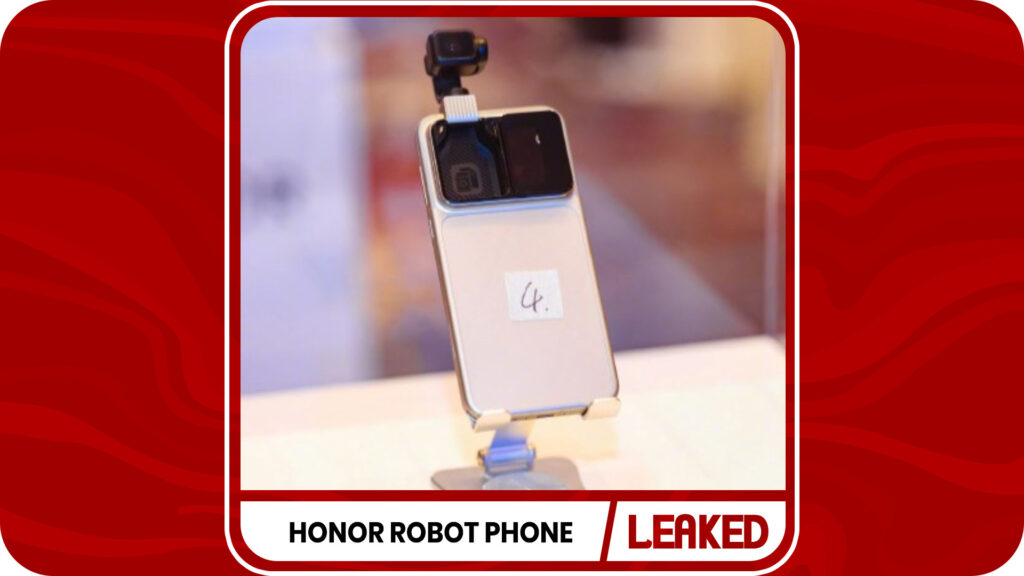 Honor Robot Phone Real Life Images Leaked