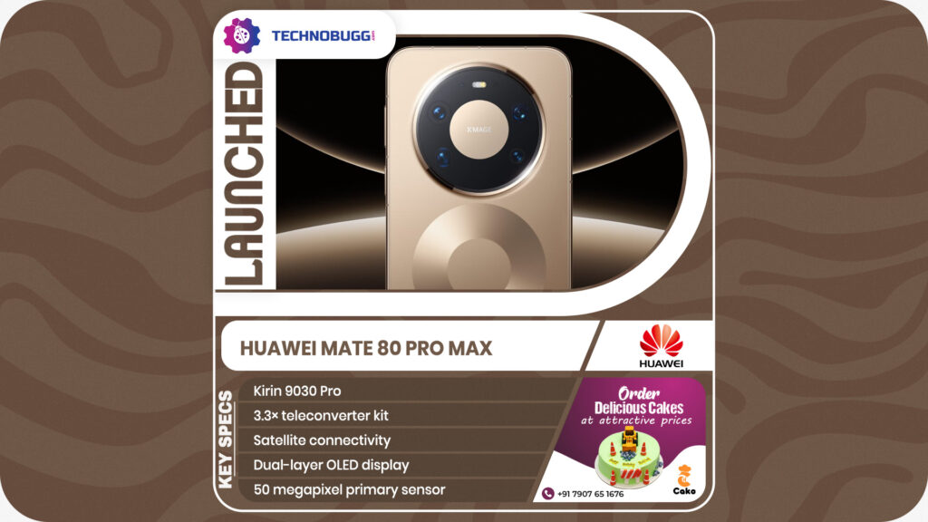 Huawei Mate 80 Pro Max Unveiled Huawei Mate 80 Pro Max Unveiled