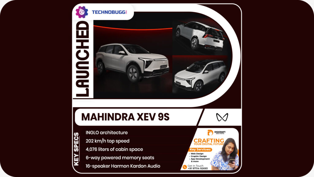 Mahindra XEV 9S Unveiled