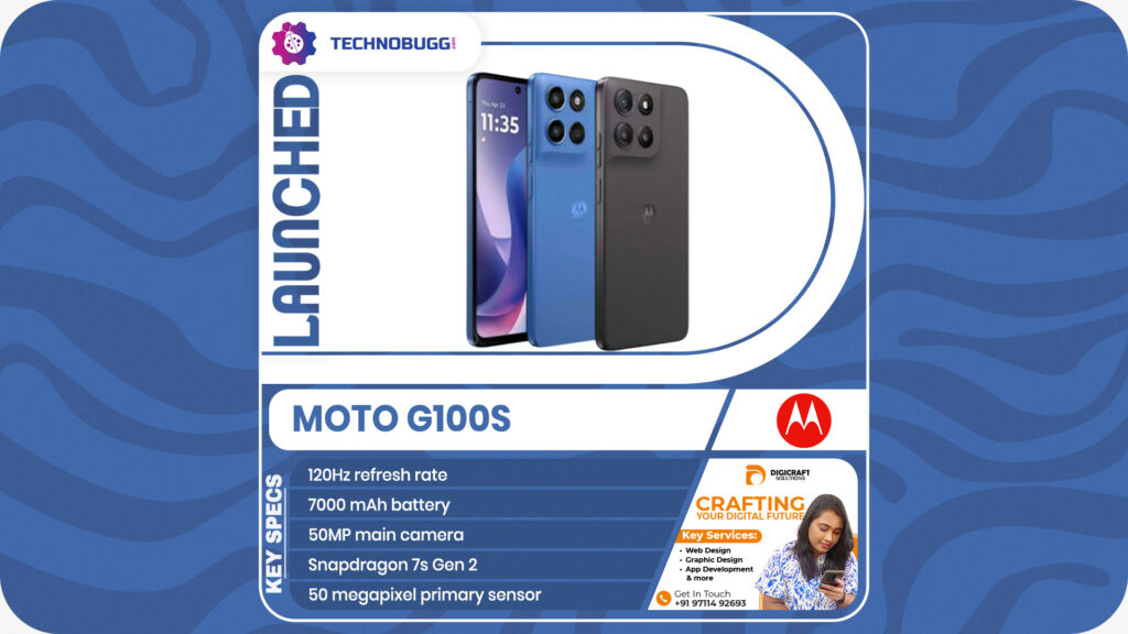 Moto G100s Officially Introduced