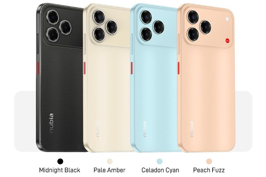 Nubia V80 Design Goes Official